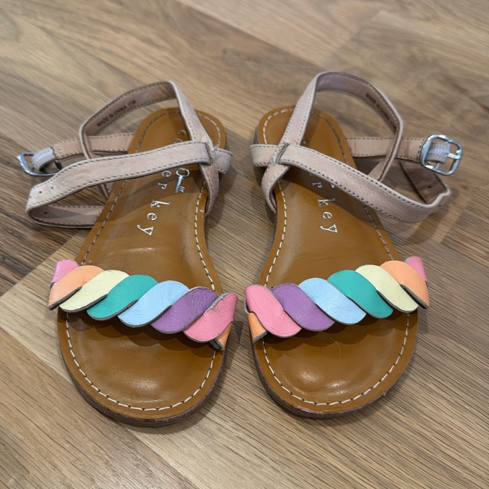 Copper key sandal